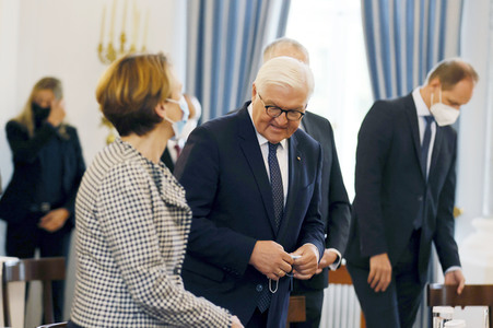 Verleihung des Verdienstkreuzes an Brigadegeneral Jens Arlt in Berlin