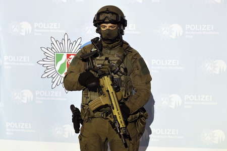 Vereidigungsfeier der Polizei NRW in Köln