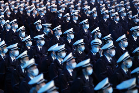 Vereidigungsfeier der Polizei NRW in Köln
