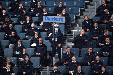 Vereidigungsfeier der Polizei NRW in Köln