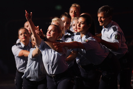 Vereidigungsfeier der Polizei NRW in Köln