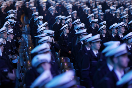 Vereidigungsfeier der Polizei NRW in Köln