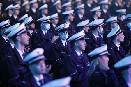 Vereidigungsfeier der Polizei NRW in Köln