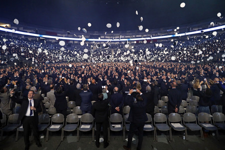 Vereidigungsfeier der Polizei NRW in Köln