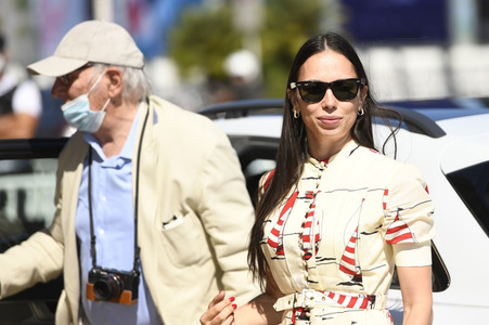 Ankunft auf dem San Sebastian International Film Festival 2021