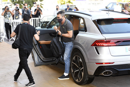 Ankunft auf dem San Sebastian International Film Festival 2021