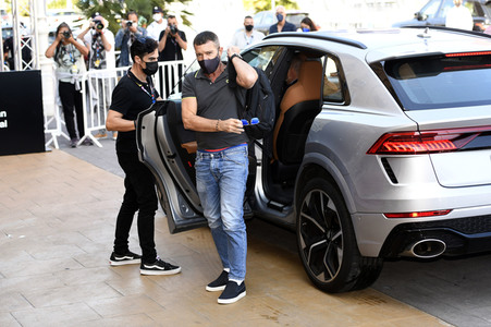 Ankunft auf dem San Sebastian International Film Festival 2021