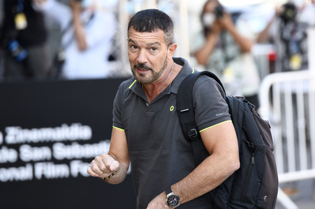 Ankunft auf dem San Sebastian International Film Festival 2021