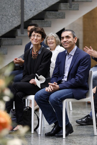 Ehrung für Özlem Türeci und Uğur Şahin in Köln