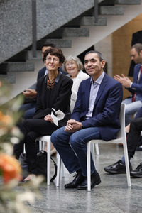 Ehrung für Özlem Türeci und Uğur Şahin in Köln