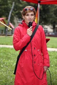 Die Linke-Wahlkampfveranstaltung mit Katja Kipping in Görlitz