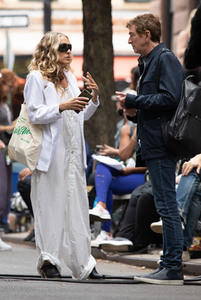 Dreharbeiten 'And Just Like That …' in New York