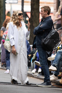 Dreharbeiten 'And Just Like That …' in New York