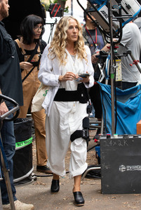 Dreharbeiten 'And Just Like That …' in New York