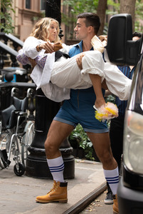 Dreharbeiten 'And Just Like That …' in New York