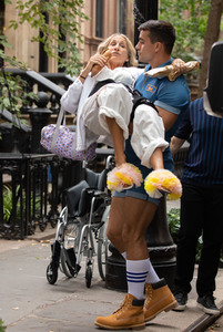 Dreharbeiten 'And Just Like That …' in New York