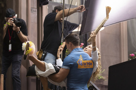 Dreharbeiten 'And Just Like That …' in New York