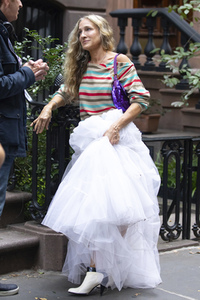 Dreharbeiten 'And Just Like That …' in New York