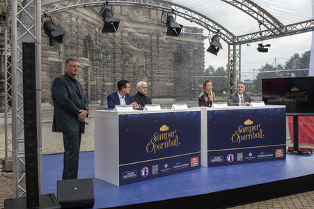 Pressekonferenz zum 16. SemperOpernball 2022 in Dresden