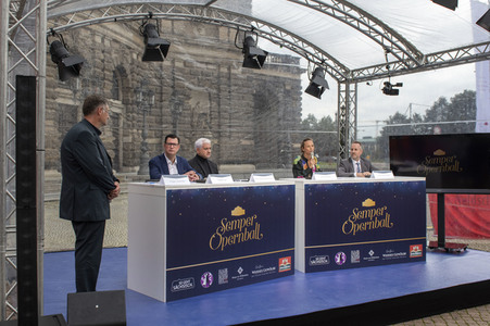 Pressekonferenz zum 16. SemperOpernball 2022 in Dresden