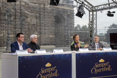 Pressekonferenz zum 16. SemperOpernball 2022 in Dresden