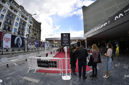 Der Palacio de Congresos y Auditorio Kursaal, San Sebastian International Film Festival 2021