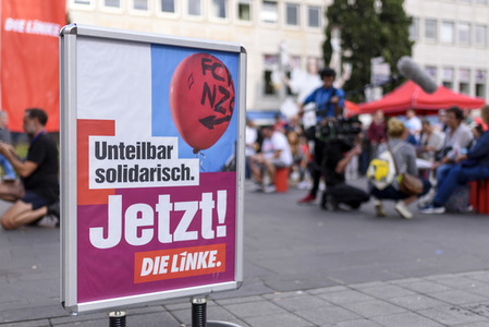 Die Linke-Wahlkampfveranstaltung mit Janine Wissler in Nürnberg