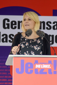 Die Linke-Wahlkampfveranstaltung mit Janine Wissler in Nürnberg