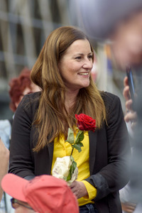 Die Linke-Wahlkampfveranstaltung mit Janine Wissler in Nürnberg