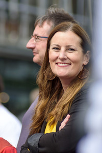 Die Linke-Wahlkampfveranstaltung mit Janine Wissler in Nürnberg