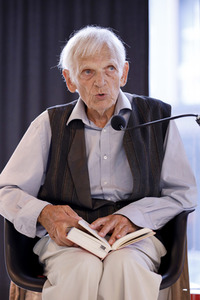 Erasmus Schöfer bei der 2. Kölner Literaturnacht in Köln