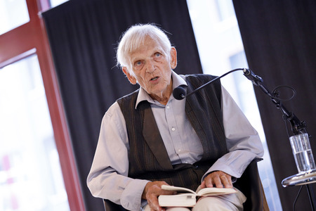 Erasmus Schöfer bei der 2. Kölner Literaturnacht in Köln
