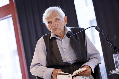 Erasmus Schöfer bei der 2. Kölner Literaturnacht in Köln