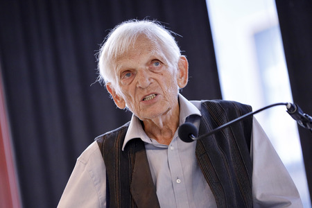 Erasmus Schöfer bei der 2. Kölner Literaturnacht in Köln