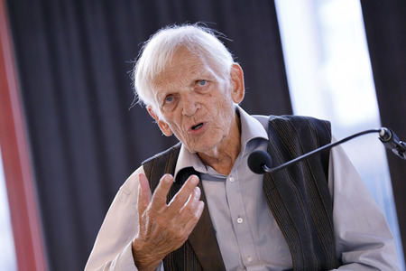 Erasmus Schöfer bei der 2. Kölner Literaturnacht in Köln