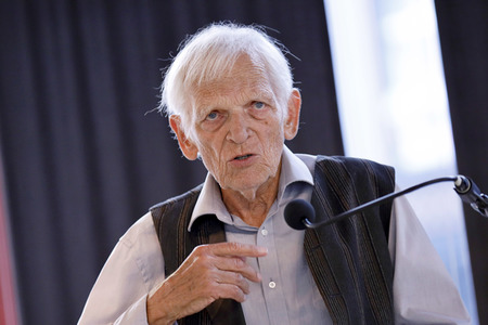 Erasmus Schöfer bei der 2. Kölner Literaturnacht in Köln