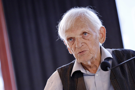 Erasmus Schöfer bei der 2. Kölner Literaturnacht in Köln