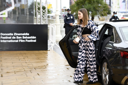 Ankunft auf dem San Sebastian International Film Festival 2021