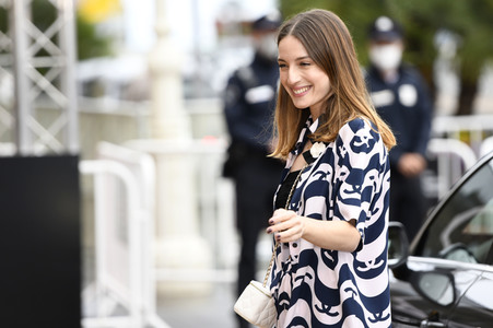 Ankunft auf dem San Sebastian International Film Festival 2021