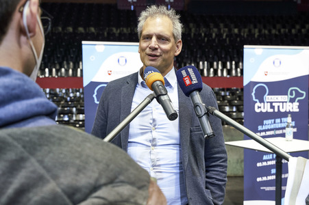 Präsentation der Konzertreihe 'Back to Culture' in Hannover