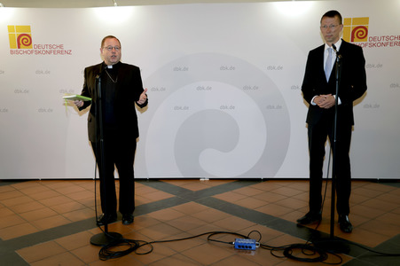 Auftakt-Pressekonferenz der Deutschen Bischofskonferenz in Fulda