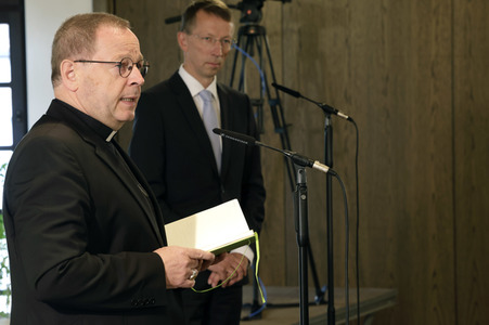 Auftakt-Pressekonferenz der Deutschen Bischofskonferenz in Fulda