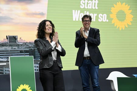 Wahlparteitag von Bündnis 90/Die Grünen in Berlin