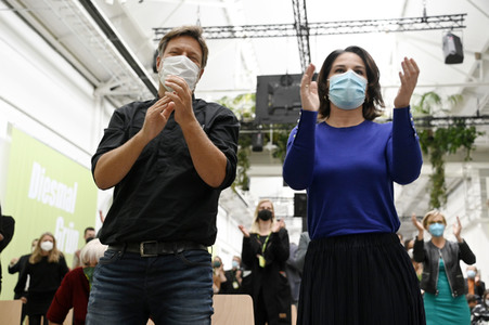 Wahlparteitag von Bündnis 90/Die Grünen in Berlin