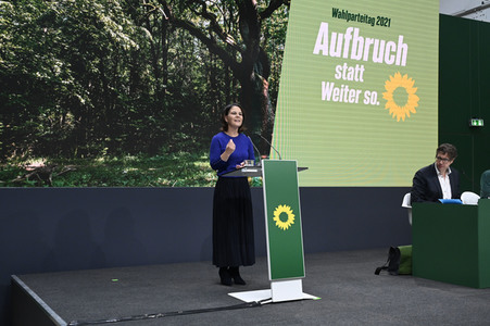Wahlparteitag von Bündnis 90/Die Grünen in Berlin