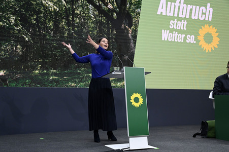 Wahlparteitag von Bündnis 90/Die Grünen in Berlin