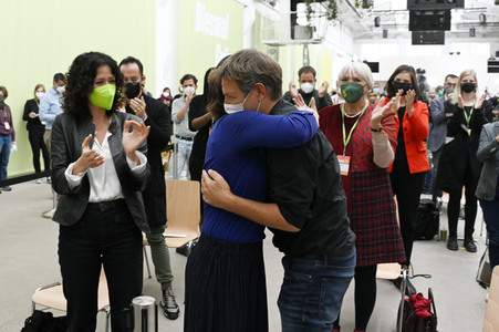 Wahlparteitag von Bündnis 90/Die Grünen in Berlin