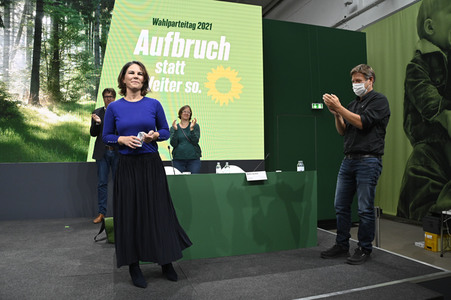Wahlparteitag von Bündnis 90/Die Grünen in Berlin