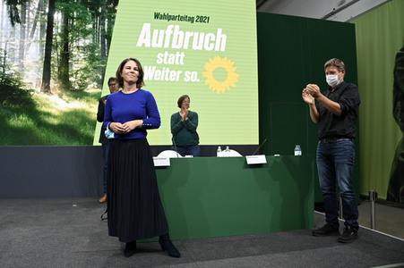 Wahlparteitag von Bündnis 90/Die Grünen in Berlin