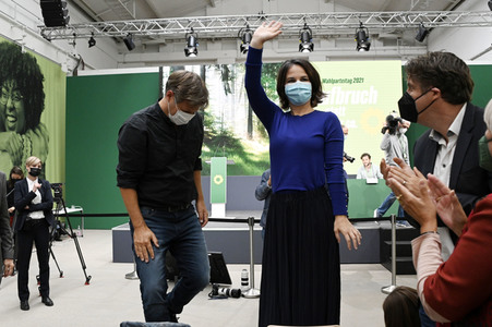 Wahlparteitag von Bündnis 90/Die Grünen in Berlin